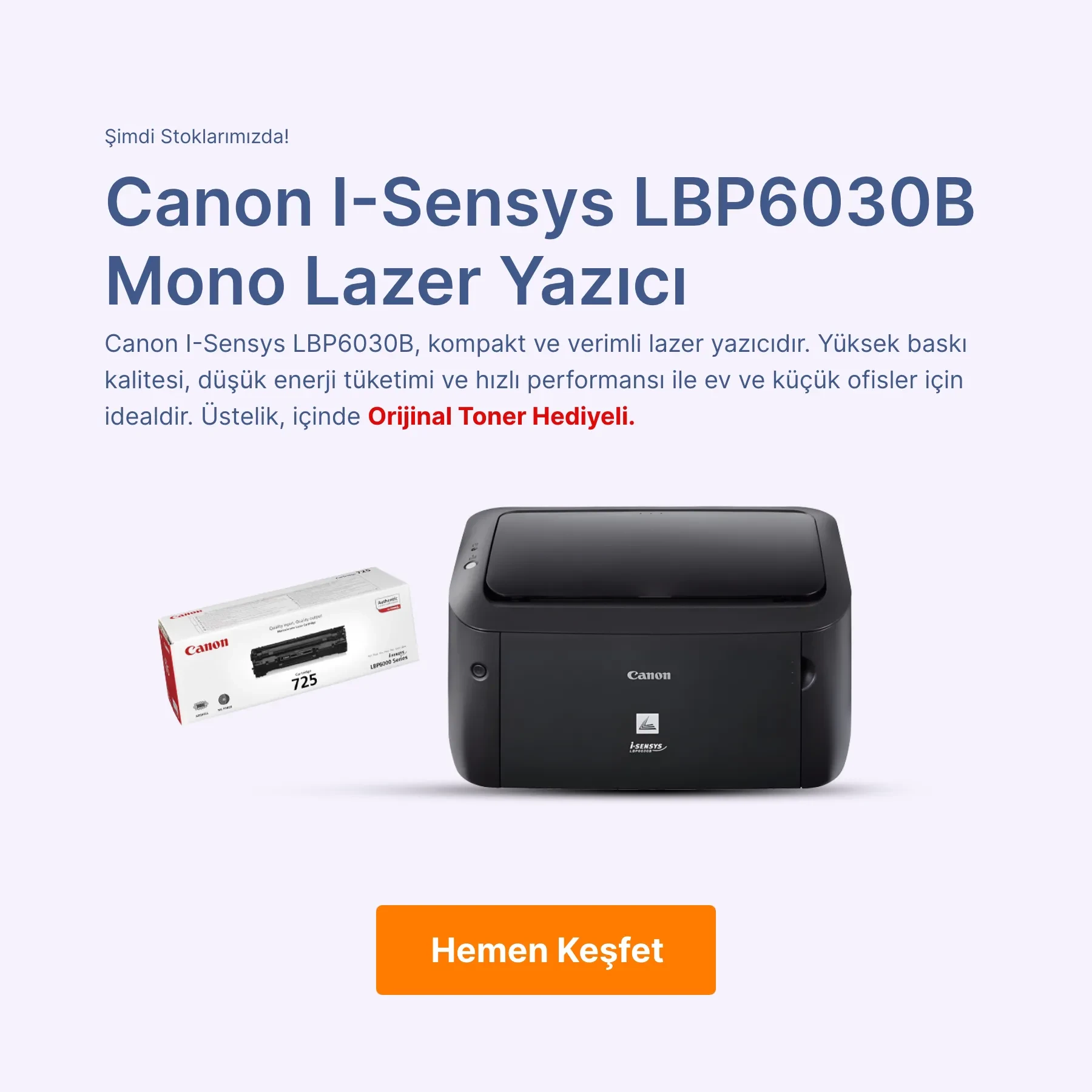 Canon i-Sensys LBP6030B 