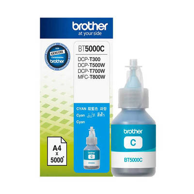 Brother BT-5000 Cyan Original Ink - 1