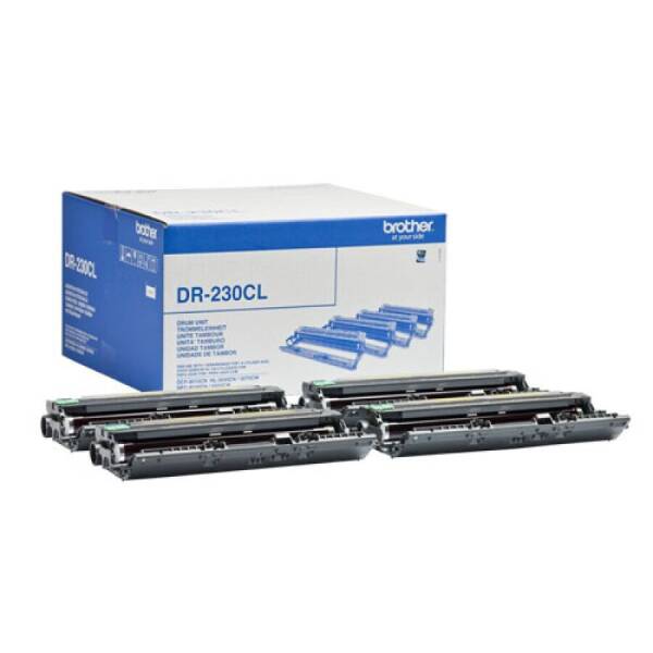 Brother DR-230CL CMY + BK Original Drum Unit - 1