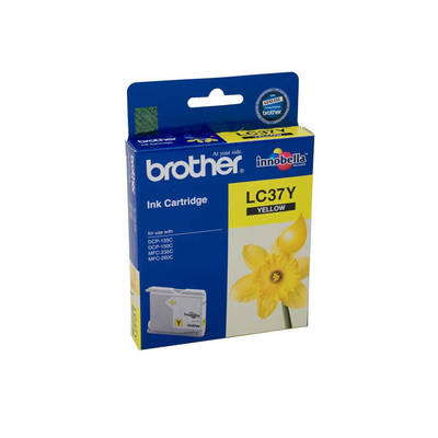 Brother LC37-LC970 Sarı Orjinal Kartuş
