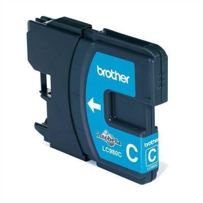 Brother LC38-LC980 Cyan Original Cartridge - 2