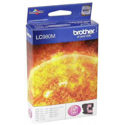 Brother LC38-LC980 Magenta Original Cartridge - 1