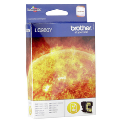 BROTHER - Brother LC38-LC980 Sarı Orjinal Kartuş