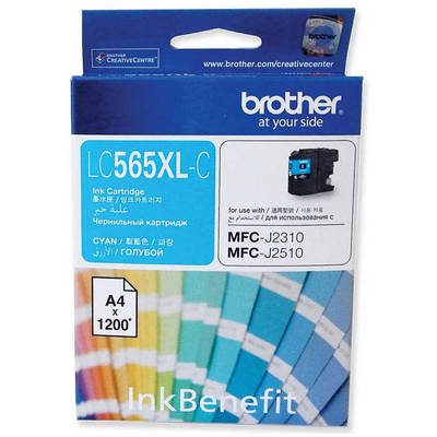 Brother LC565XL Cyan Original Cartridge - 1