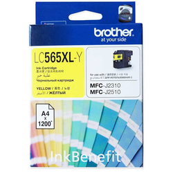 BROTHER - Brother LC565XL Sarı Orjinal Kartuş