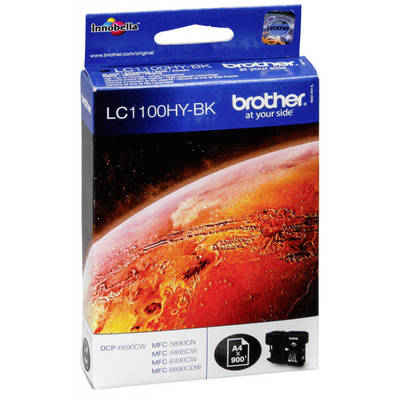 Brother LC67H-LC1100H Black Original Cartridge High-Power - 1