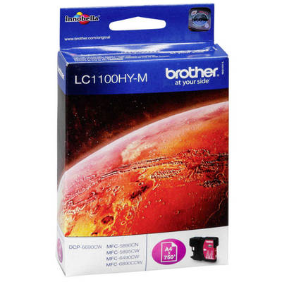 Brother LC67H-LC1100H Magenta Original Cartridge High-Power - 1