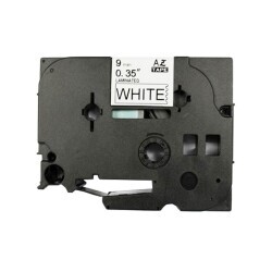 Brother P-Touch TZE-121 Muadil Şeffaf Üzerine Black Printer Label 9mm x 8m - BROTHER