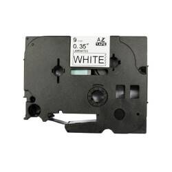 Brother P-Touch TZE-121 Muadil Şeffaf Üzerine Black Printer Label 9mm x 8m - 1