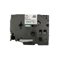 Brother P-Touch TZE-241 Muadil White Üzerine Black Printer Label 18mm x 8m - BROTHER