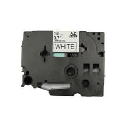 Brother P-Touch TZE-241 Muadil White Üzerine Black Printer Label 18mm x 8m - 1