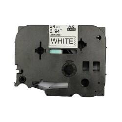 Brother P-Touch TZE-251 Muadil White Üzerine Black Printer Label 24mm x 8m - 1