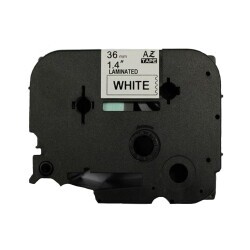 Brother P-Touch TZE-261 Muadil White Üzerine Black Printer Label 36mm x 8m - BROTHER