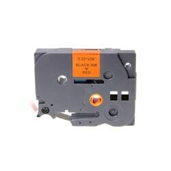 Brother P-Touch TZE-421 Muadil Magenta Üzerine Black Printer Label 9mm x 8m - 1