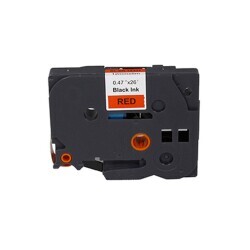 Brother P-Touch TZE-431 Muadil Magenta Üzerine Black Printer Label 12mm x 8m - BROTHER