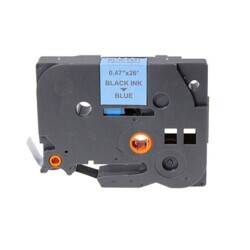 Brother P-Touch TZE-531 Muadil Cyan Üzerine Black Printer Label 12mm x 8m - BROTHER