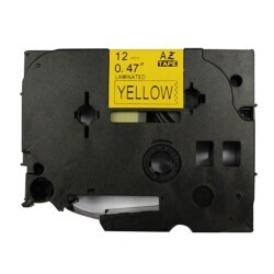 Brother P-Touch TZE-631 Muadil Yellow Üzerine Black Printer Label 12mm x 8m - BROTHER