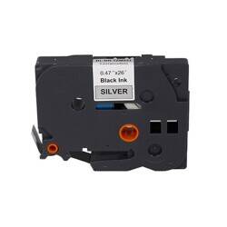 Brother P-Touch TZE-M931 Muadil Mat Silver Üzerine Black Printer Label 12mm x 8m - 1