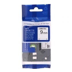 Brother P-Touch TZE-S421 Muadil Magenta Üzerine Black Güçlü Yapışkanlı Printer Label 9mm x 8m - BROTHER