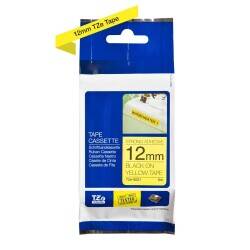Brother P-Touch TZE-S631 Muadil Yellow Üzerine Black Güçlü Yapışkanlı Printer Label 12mm x 8m - 1