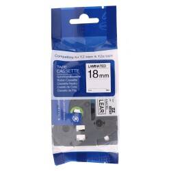 Brother P-Touch TZE-S741 Muadil Yeşil Üzerine Black Güçlü Yapışkanlı Printer Label 18mm x 8m - 1