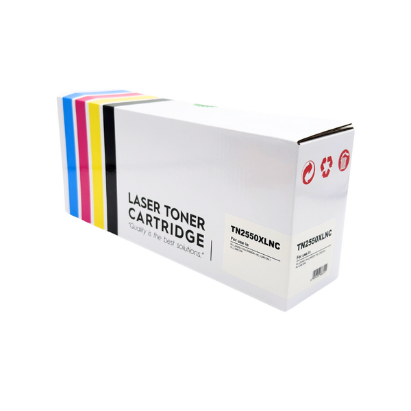 Brother TN-2550XL Black Compatible Toner High-Power - 2