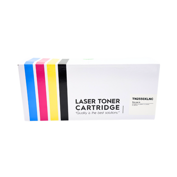 Brother TN-2550XL Black Compatible Toner High-Power - 1