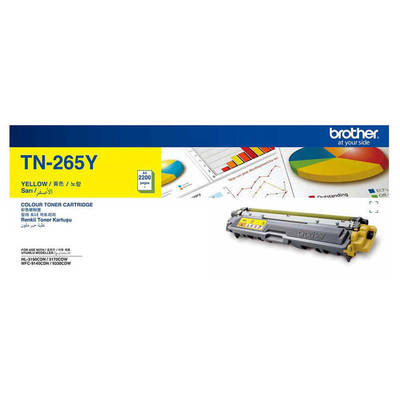 Brother TN-265 Yellow Original Toner High-Power - 1