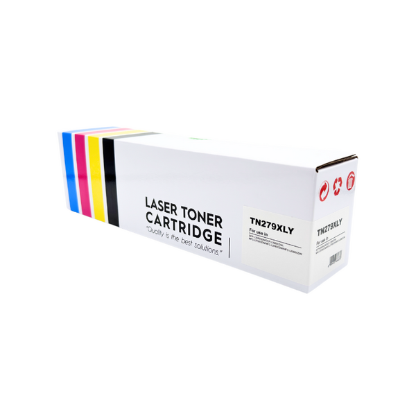 Brother TN-279XL Yellow Compatible Toner - 2