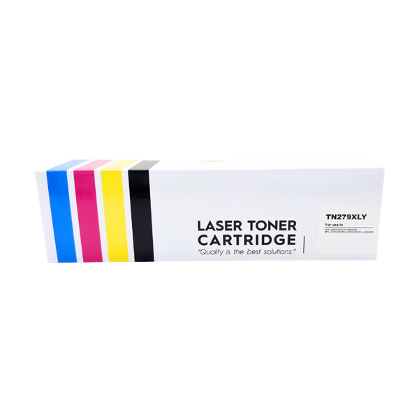 Brother TN-279XL Yellow Compatible Toner - 1
