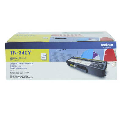 Brother TN-340 Sarı Orjinal Toner