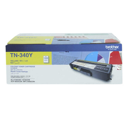 Brother TN-340 Yellow Original Toner - BROTHER