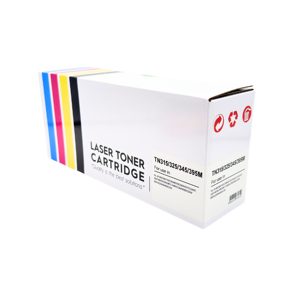 Brother TN-345 Magenta Compatible Toner High-Power - 2