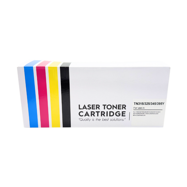 Brother TN-345 Yellow Compatible Toner High-Power - 1