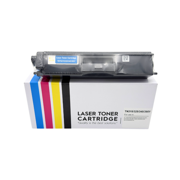 Brother TN-345 Yellow Compatible Toner High-Power - 6