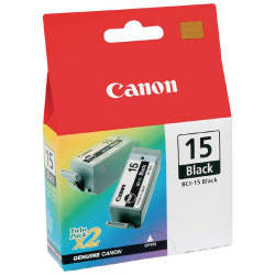 Canon BCI-15 Black Original Cartridge - 1
