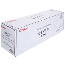Canon C-EXV-17/0259B002 Yellow Original Photocopier Toner - 1