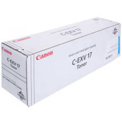 Canon C-EXV-17/0261B002 Cyan Original Photocopier Toner - 1