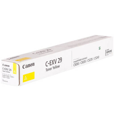 Canon C-EXV-29/2802B002 Sarı Orjinal Fotokopi Toneri