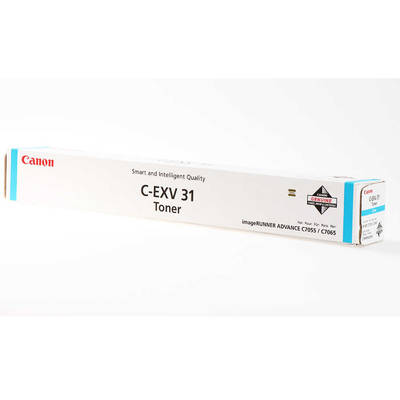 Canon C-EXV-31/2796B002 Mavi Orjinal Fotokopi Toneri - 1