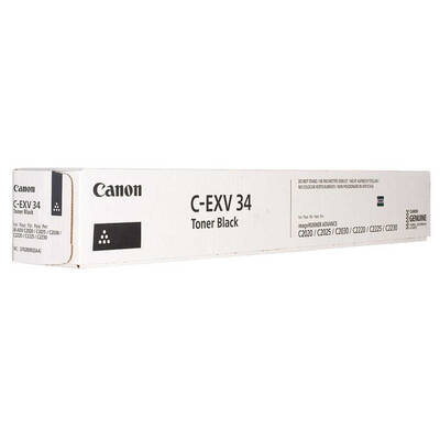 Canon C-EXV-34/3782B002 Black Original Photocopier Toner - 1
