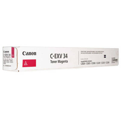 Canon C-EXV-34/3784B002 Magenta Original Photocopier Toner - 1