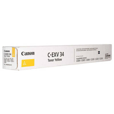 Canon C-EXV-34/3785B002 Sarı Orjinal Fotokopi Toneri