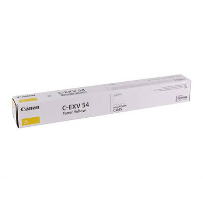 Canon C-EXV-54/1397C002 Yellow Original Photocopier Toner - 1