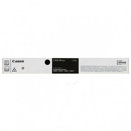 Canon C-EXV-58/3763C002 Black Original Toner - 1