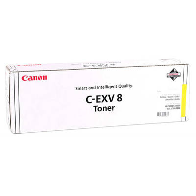 Canon C-EXV-8/7626A002 Sarı Orjinal Fotokopi Toneri