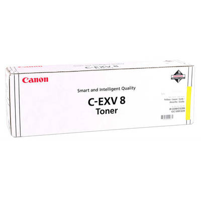 Canon C-EXV-8/7626A002 Yellow Original Photocopier Toner - 1