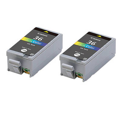 Canon CLI-36/1511B018 Color Original Cartridge İkili Paket - 2