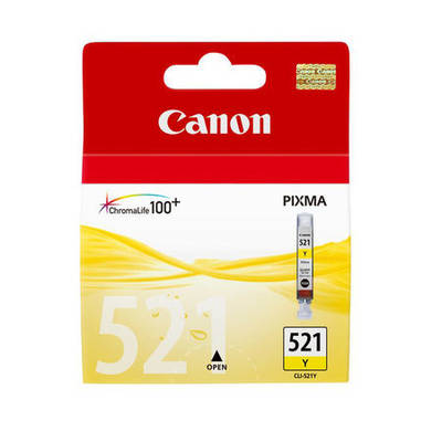 Canon CLI-521/2936B001 Sarı Orjinal Kartuş