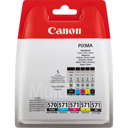 CANON - Canon CLI-571/0386C005 Orjinal Kartuş Avantaj Paketi